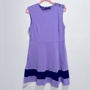 NY&Co purple sleeveless dress